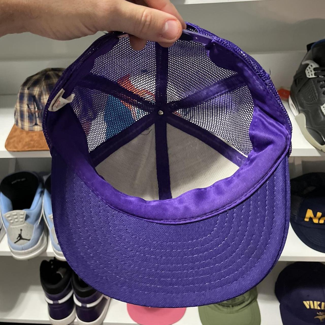 Vintage Minnesota Vikings Trucker Hat With Rope In - Depop