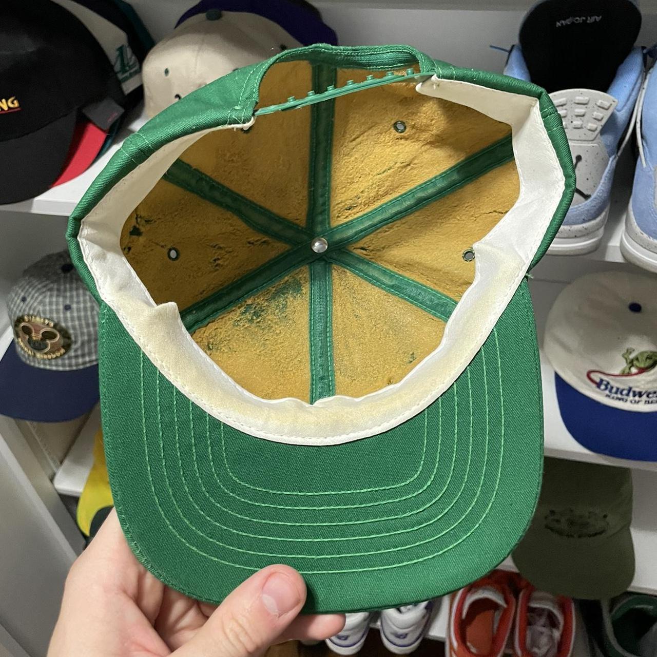 Vintage New York Jets snapback hat in green. From - Depop