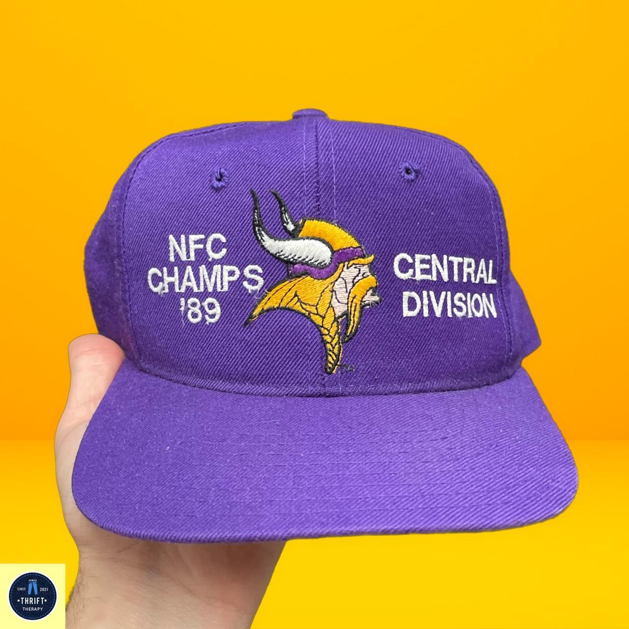Purple Minnesota Vikings NFC North Champions Hat