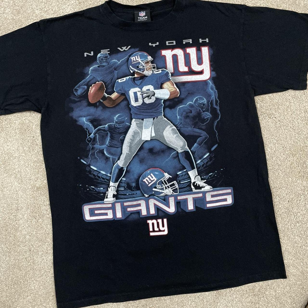 Vintage 80s NY Giants Cotton Jersey In Amazing - Depop