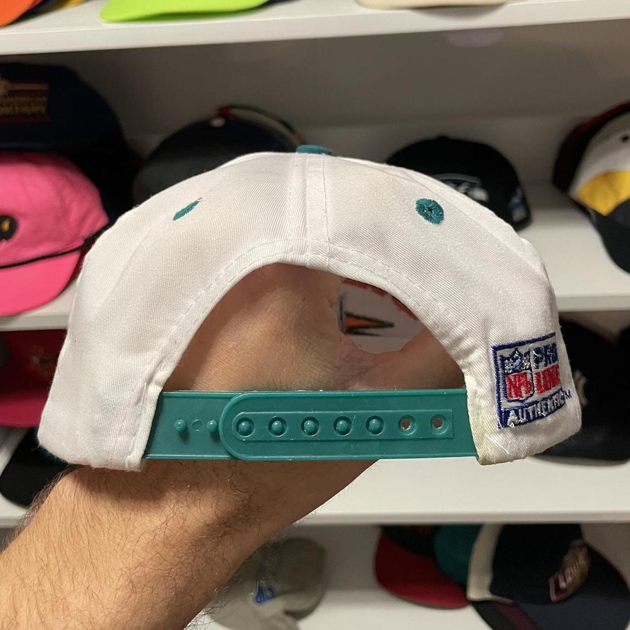 Vintage 90s NFL Miami Dolphins Hat Logo Athletic Pro - Depop