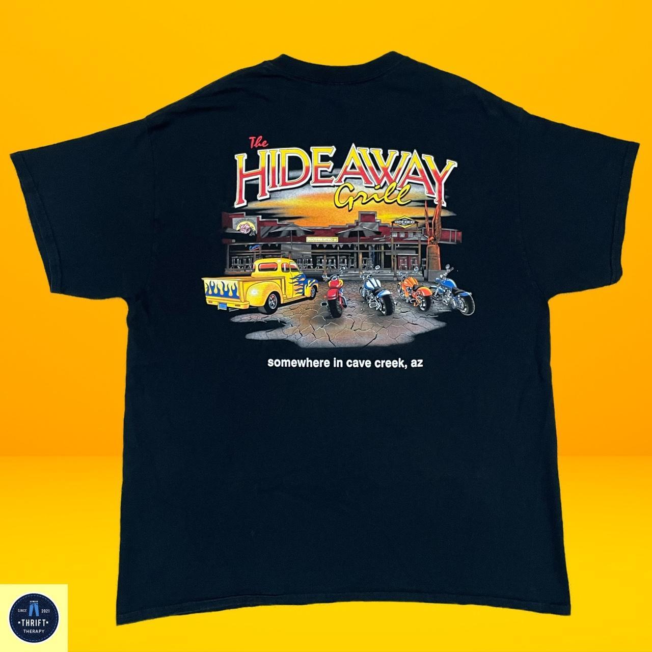 Vintage hot rods shirt Vintage 90s Hideaway grill... - Depop