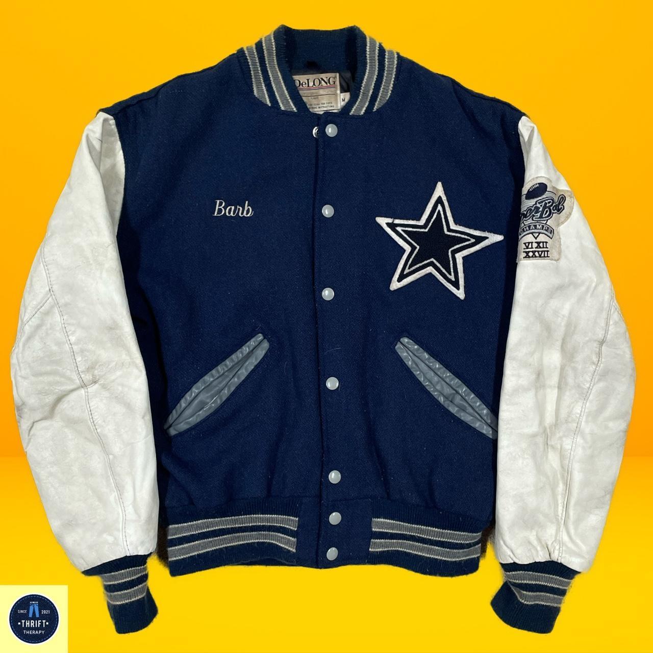 Vintage Dallas Cowboys Starter Jacket Size - Depop