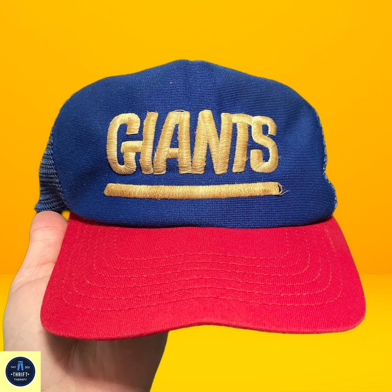 NFL NY GIANTS ヴィンテージキャップ スナップバック 80s - キャップ