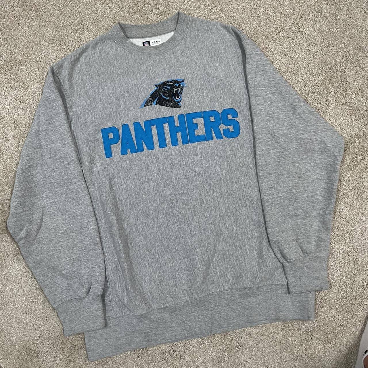 Vintage Carolina Panthers sweatshirt Vintage y2k - Depop