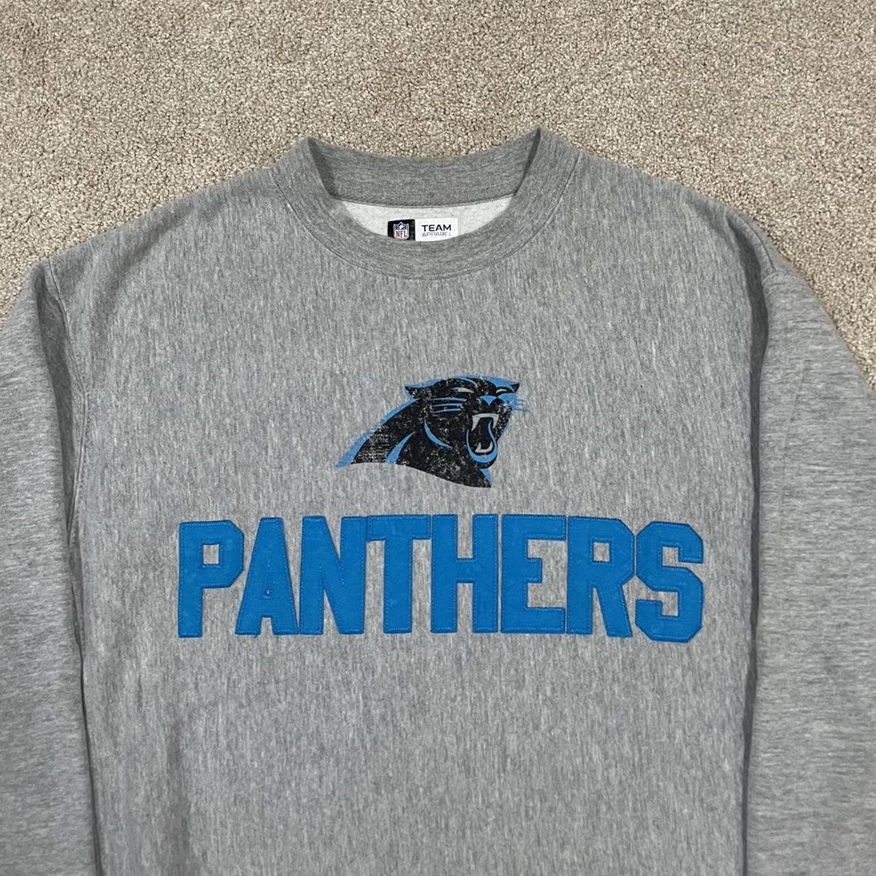 Carolina Panthers Pullover Sweatshirt Y2K Nike Size - Depop