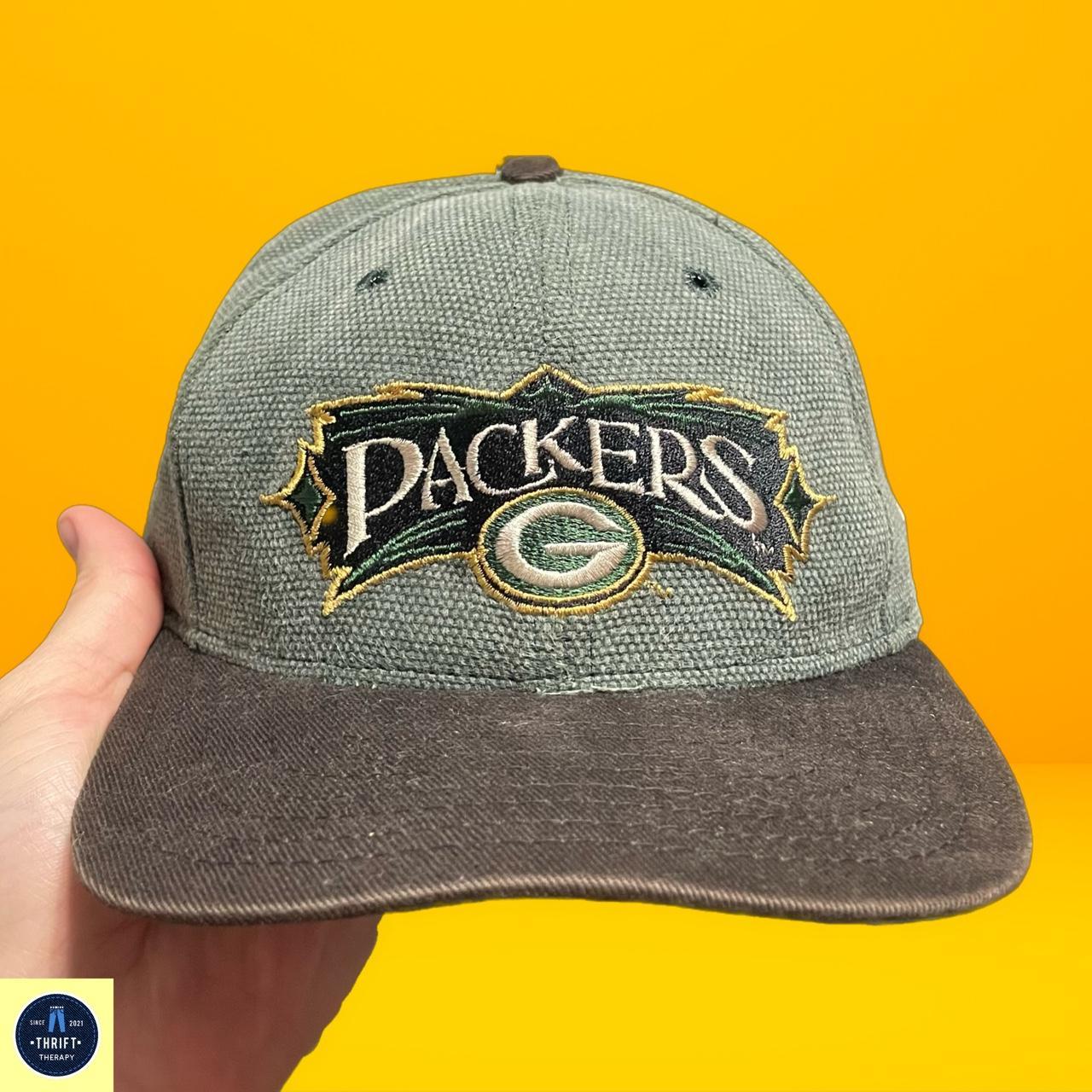 Vintage Green Bay Packers hat Size: - Depop