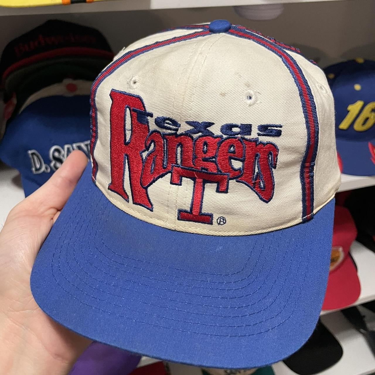 Vintage Texas Rangers hat Vintage 90s The game - Depop