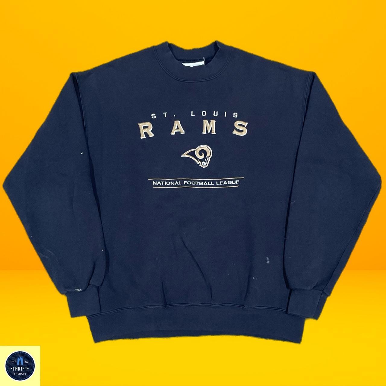 Vintage 90s St. Louis Rams retailer Sweatshirt