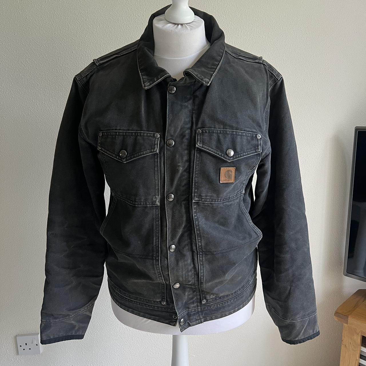 Carhartt berwick hot sale jacket large