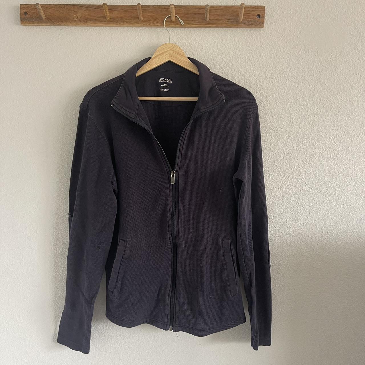 Navy Michael Kors jacket - Depop