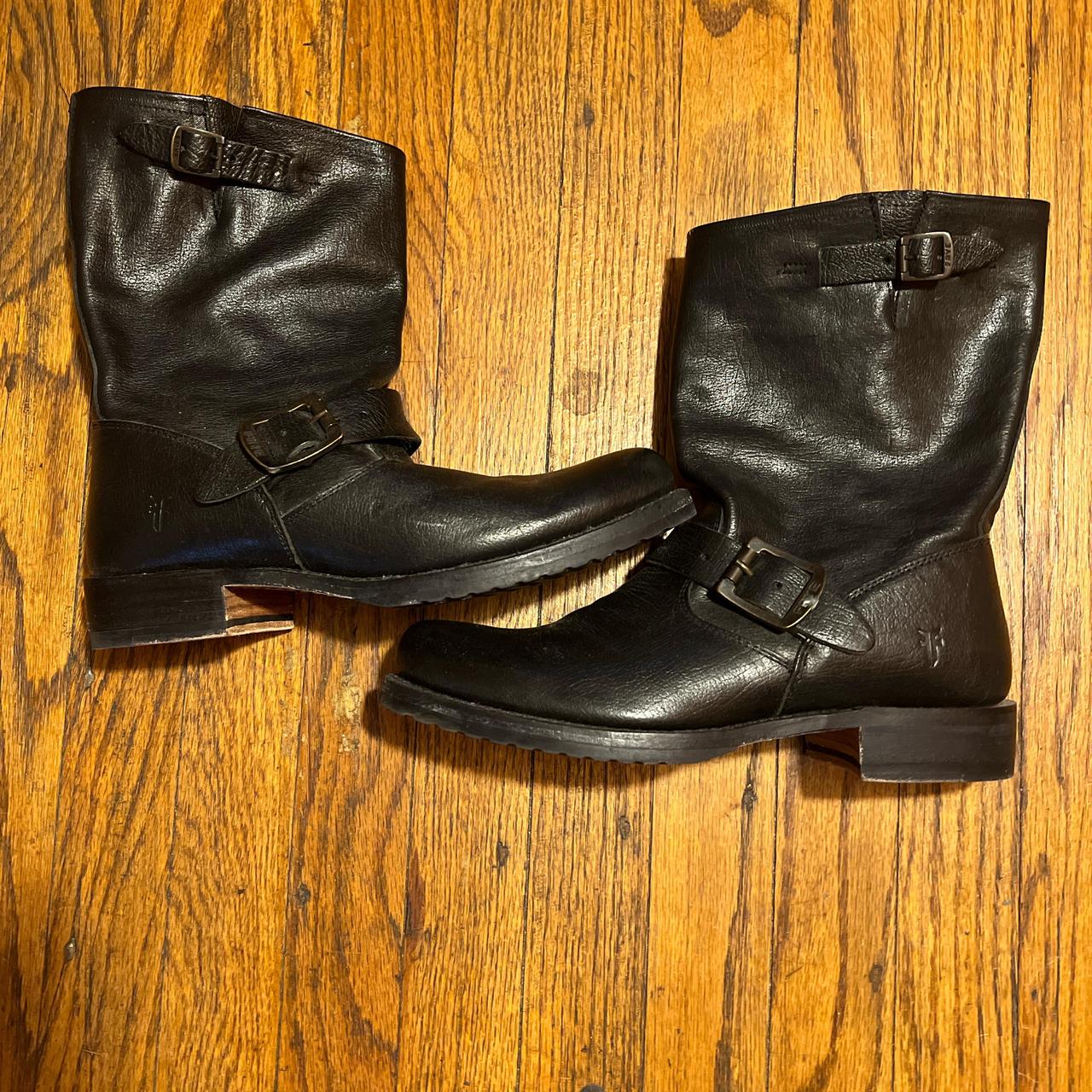 frye biker boots
