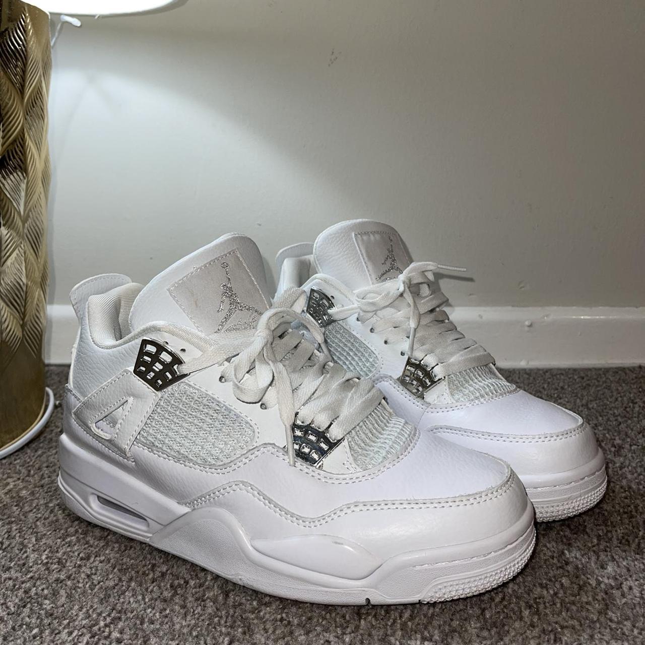 Air Jordan 4 Retro Pure Money CUSTOM (Boston - Depop