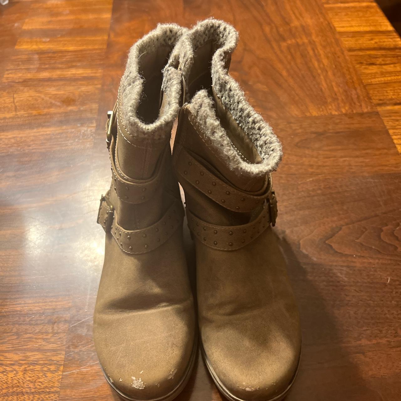 Justfab sweater cuff boots best sale