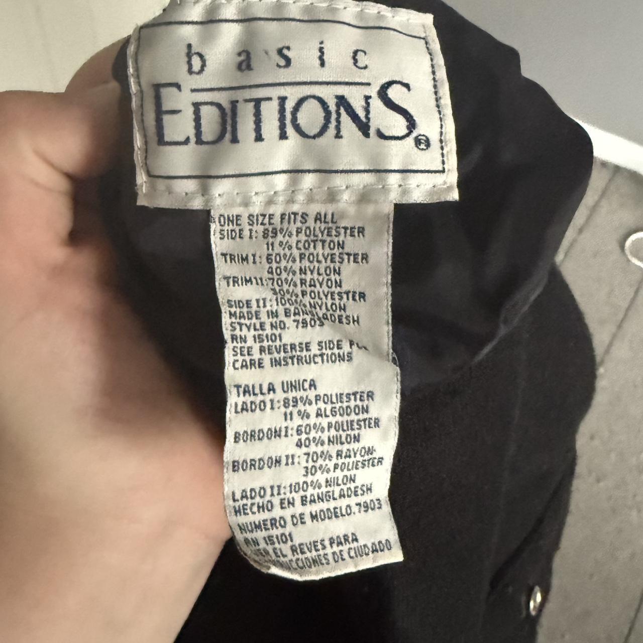 Basic Editions Men's Jacket - Black/Multi - One s… - image 8