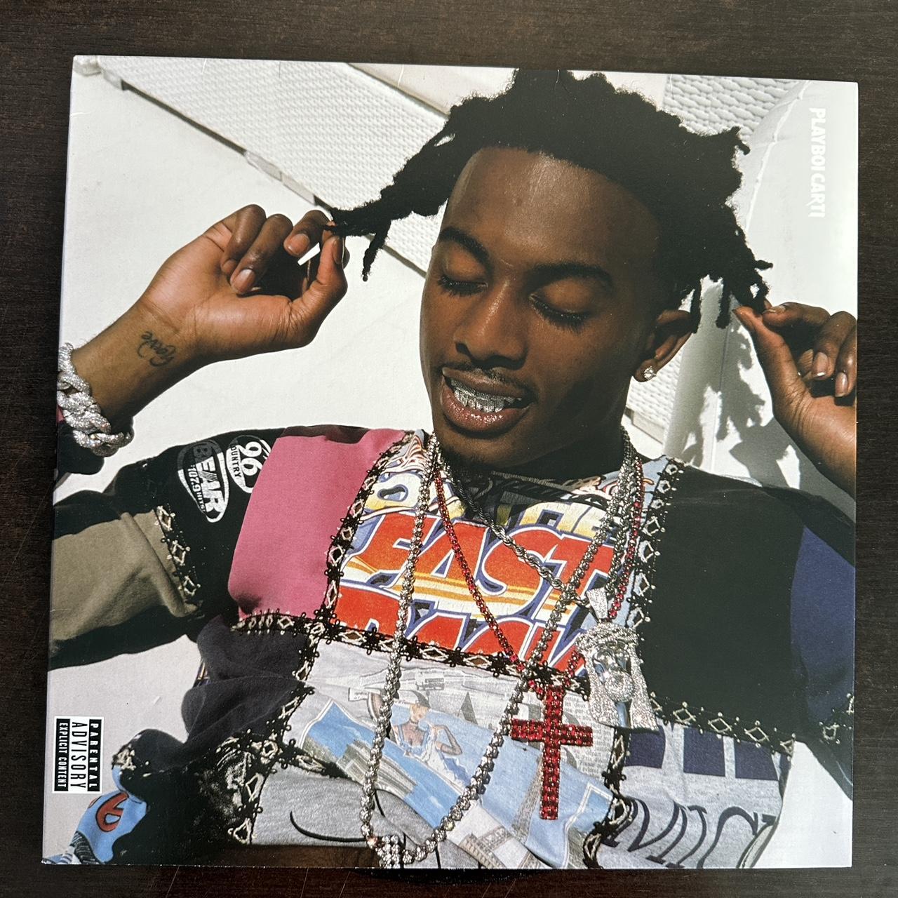 Playboi Carti Self titled Vinyl No flaws just left... - Depop