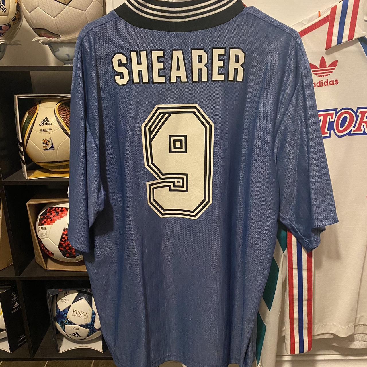 ENGLISH PREMIER NEWCASTLE UNITED FC 1996-1997 PREMIER 2ND, CHARITY SHI –  vintage soccer jersey