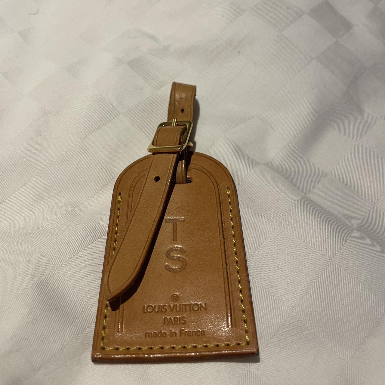 STUNNING Louis Vuitton luggage tag. Never used. Was - Depop