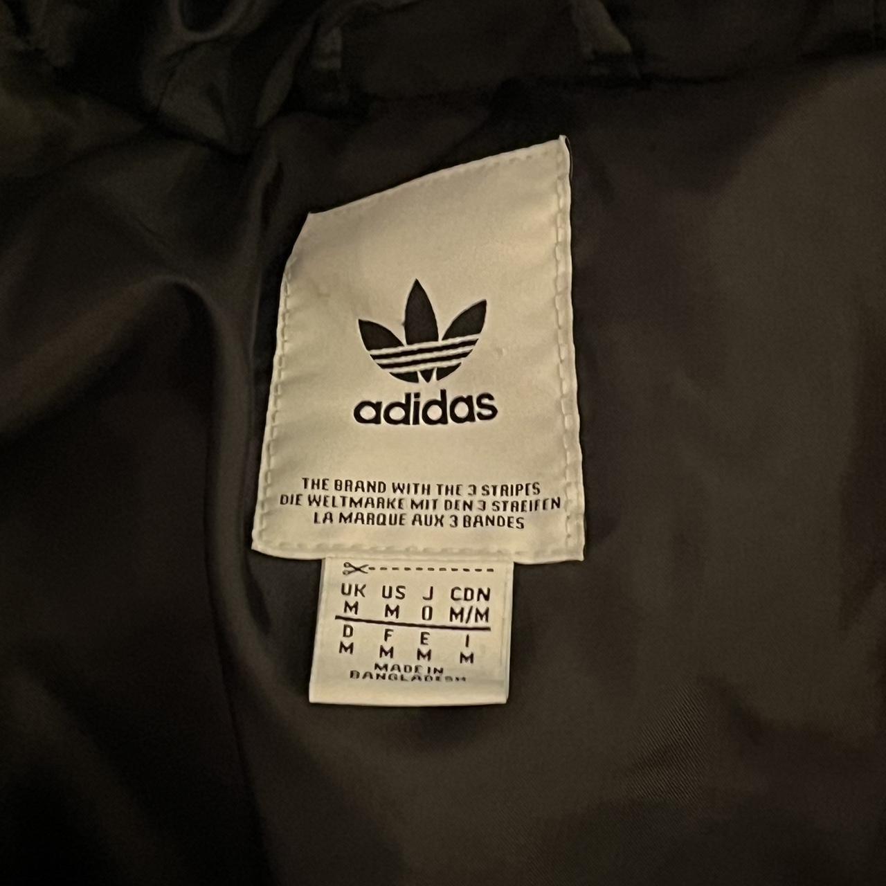 Black Adidas Puffer Jacket Excellent condition Size... - Depop