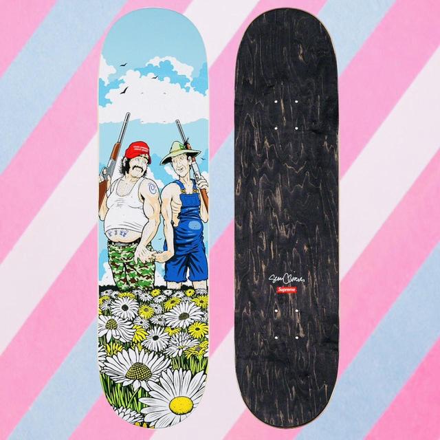 Supreme - supreme スケートボード bedroom Supreme Bedroom Skateboard Skateboard Deck Multi - FW18 - US