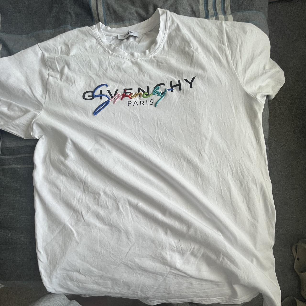 Givenchy t shirt clearance rainbow