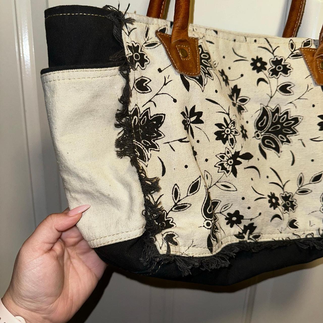 Source Unknown Women's Bag - Black – Canvas cotto… - image 6