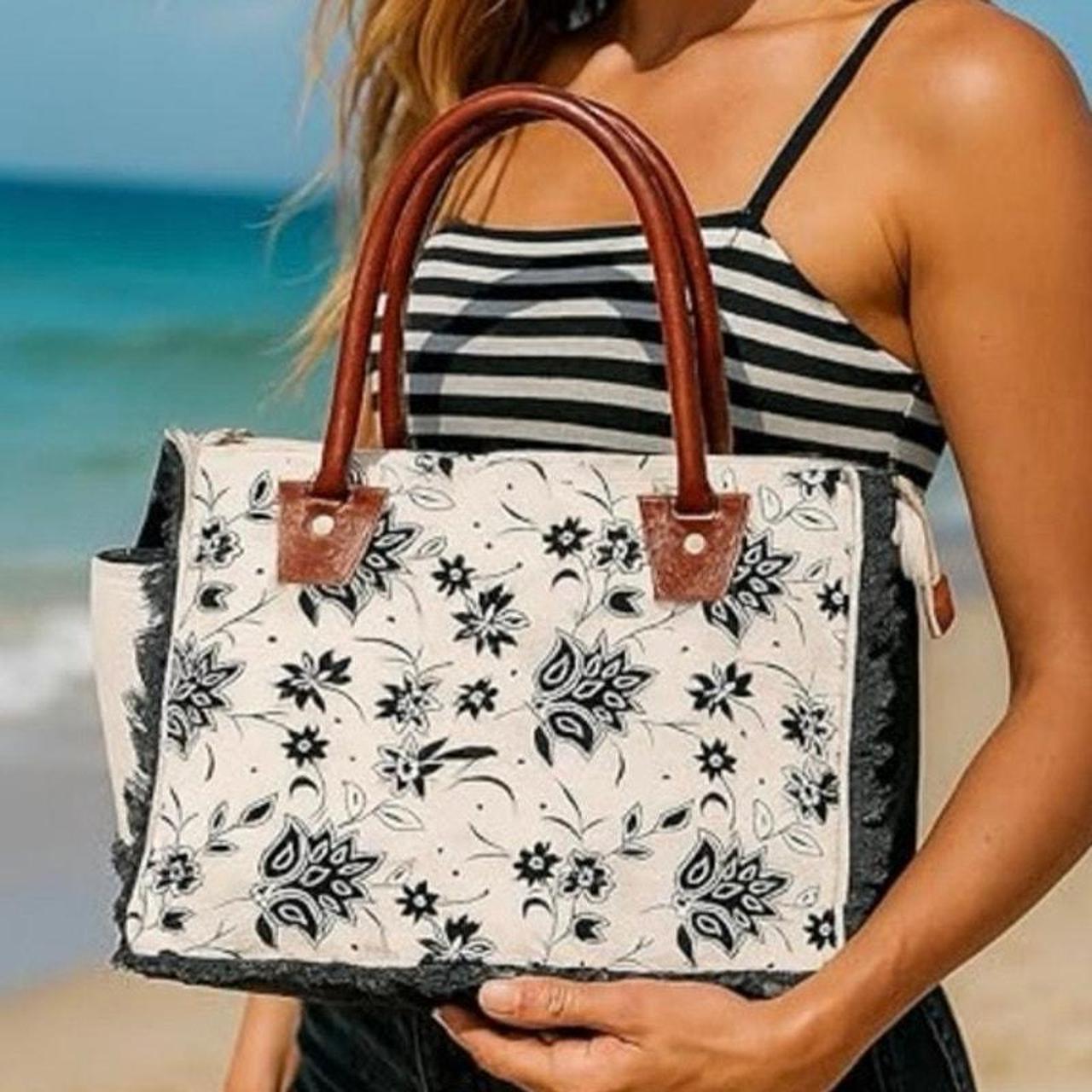 Source Unknown Women's Bag - Black – Canvas cotto… - image 1