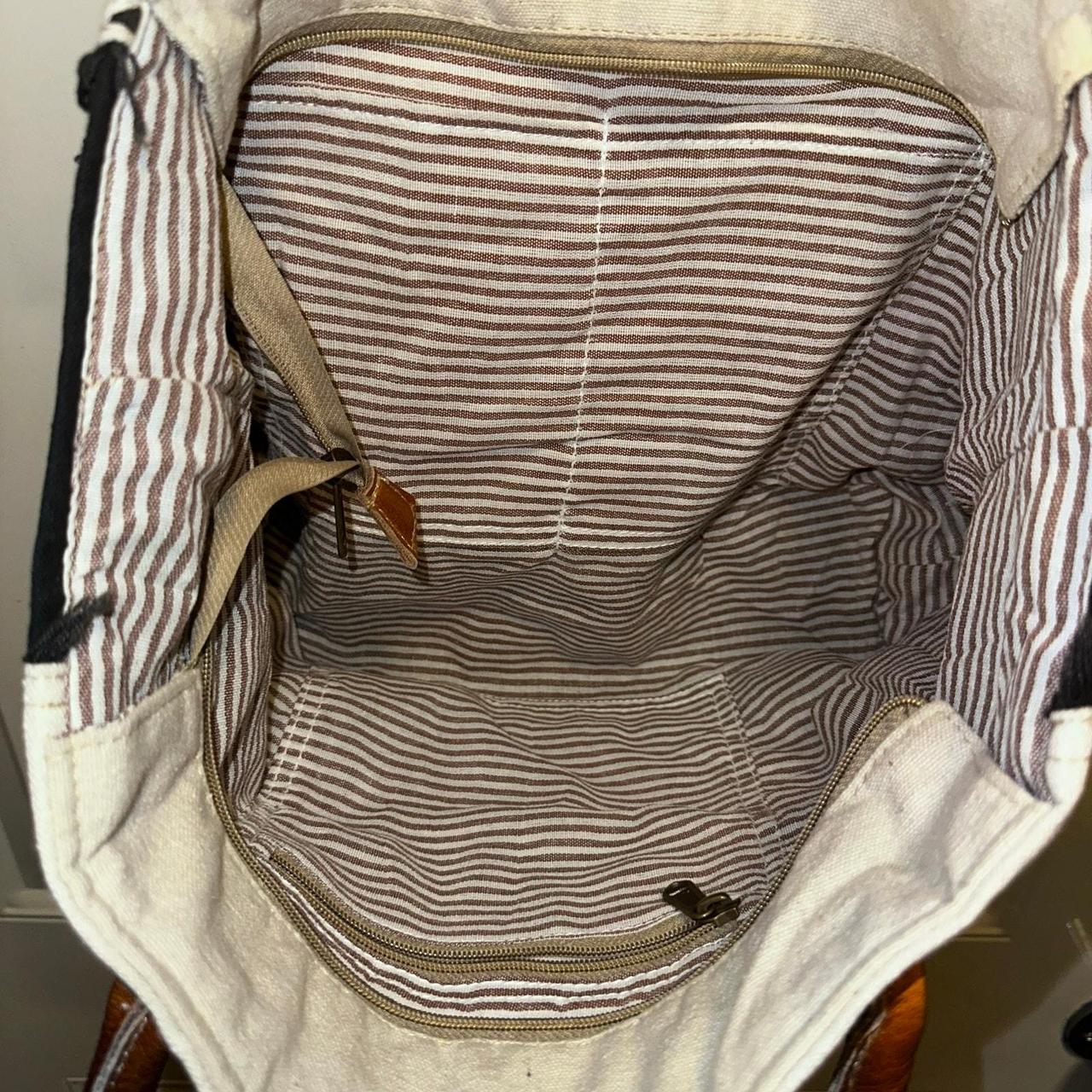 Source Unknown Women's Bag - Black – Canvas cotto… - image 4