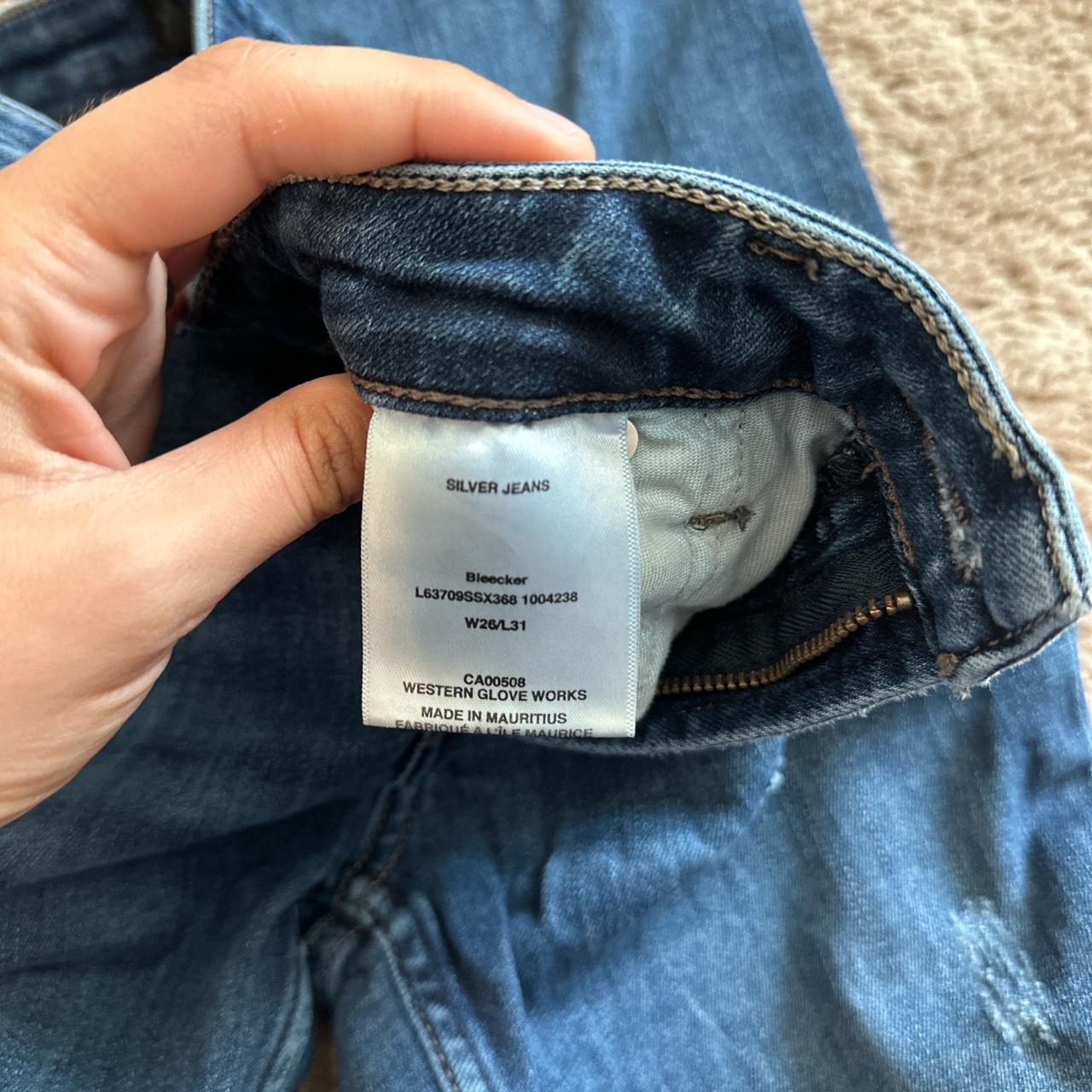 Silver deals bleecker jeans