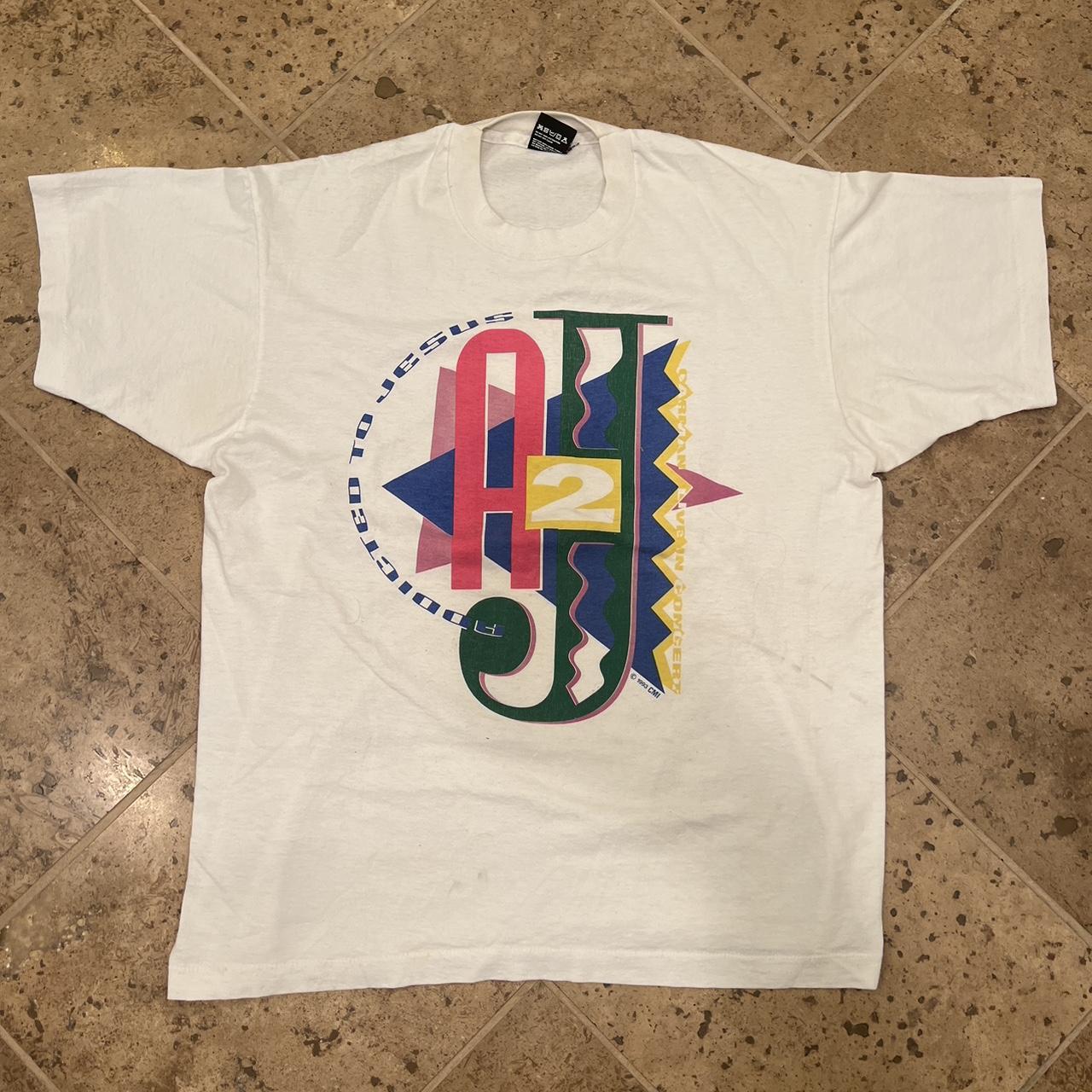 1993 Carmine,Addicted To Jesus Tour T-shirt Single... - Depop