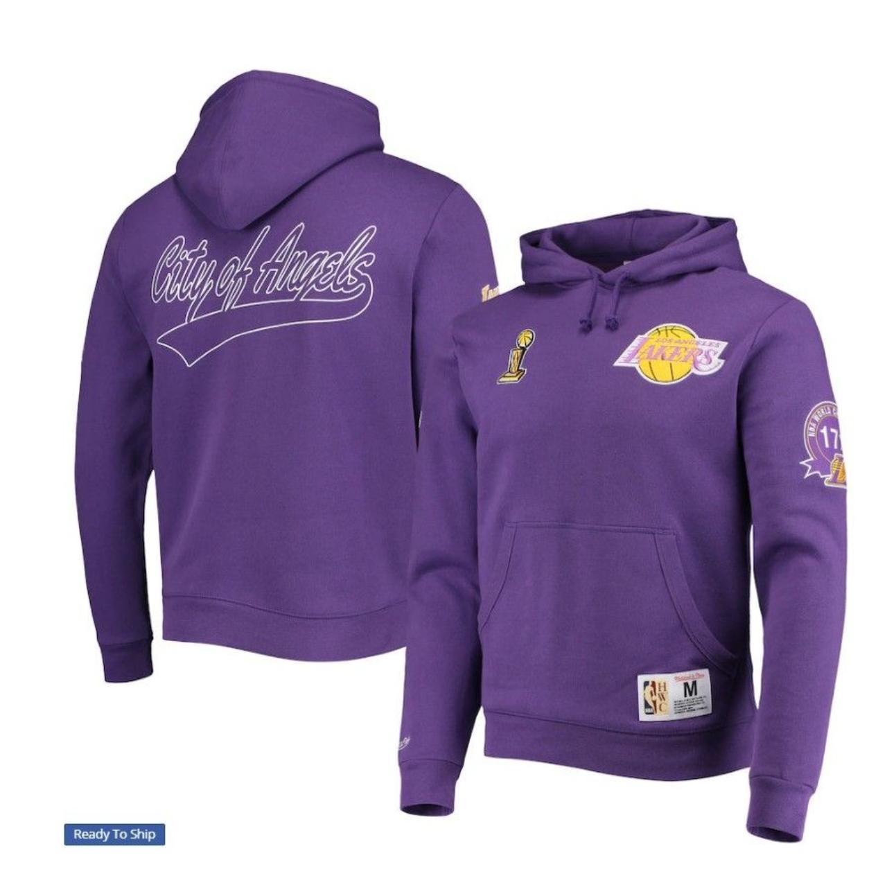 NBA LOS ANGELES LAKERS EMBROIDERED HOODIE