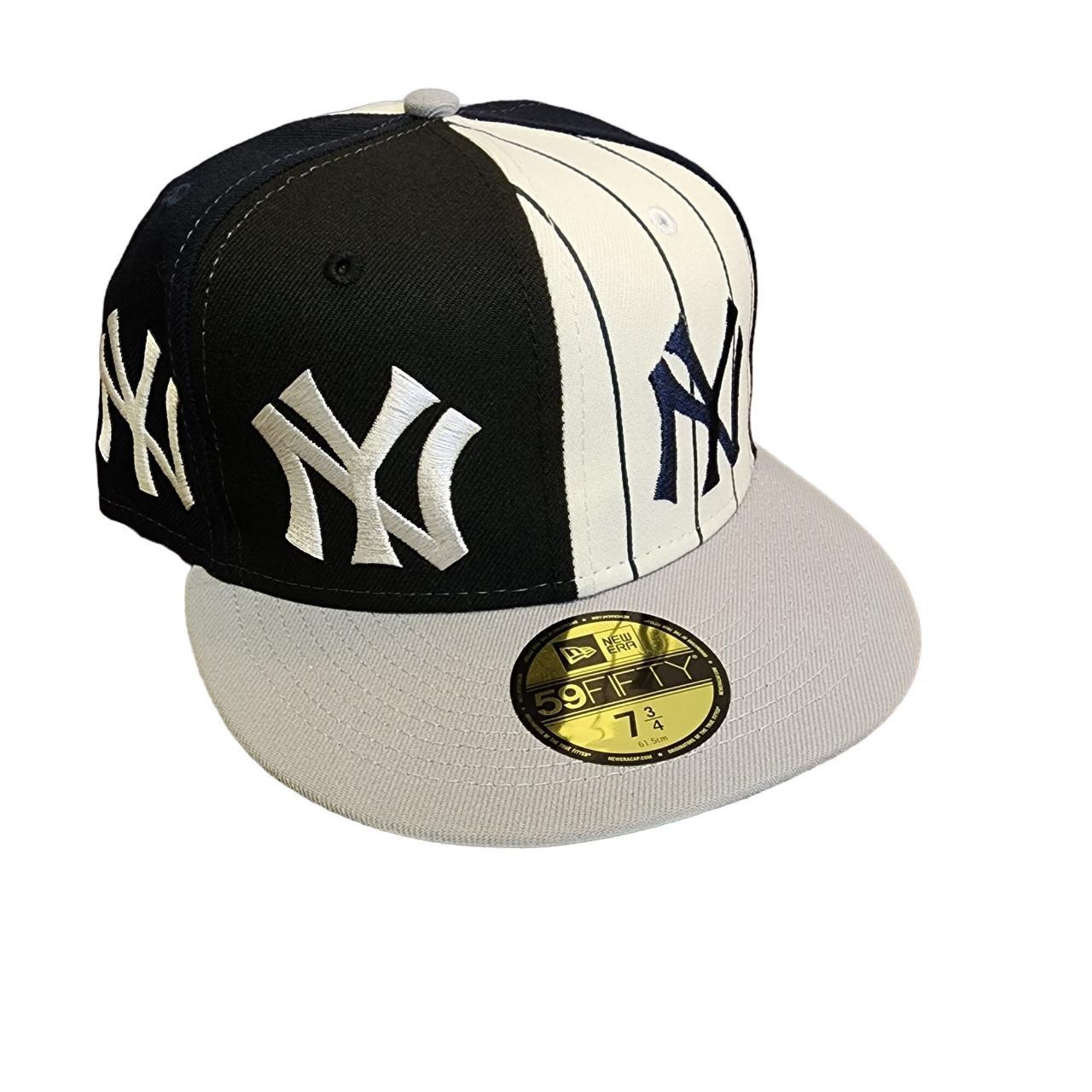 The New York Yankees Logo Pinwheel 59FIFTY Fitted... - Depop
