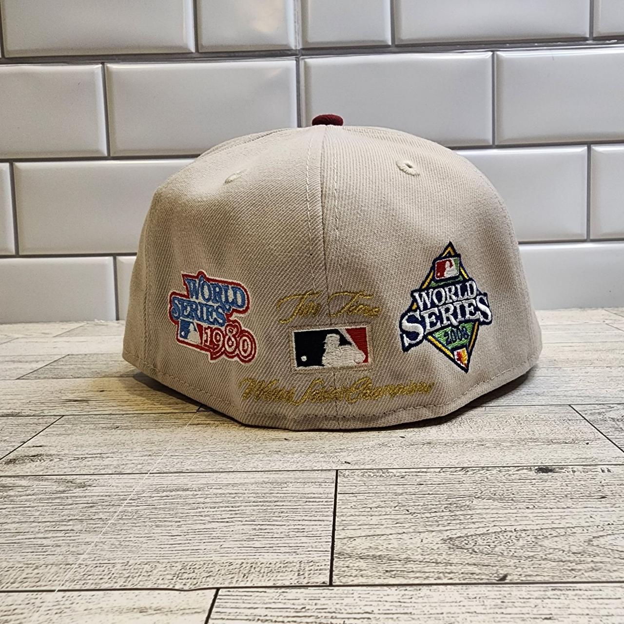 Philadelphia Phillies Mens Fitted hat 59Fifty Size 6 - Depop