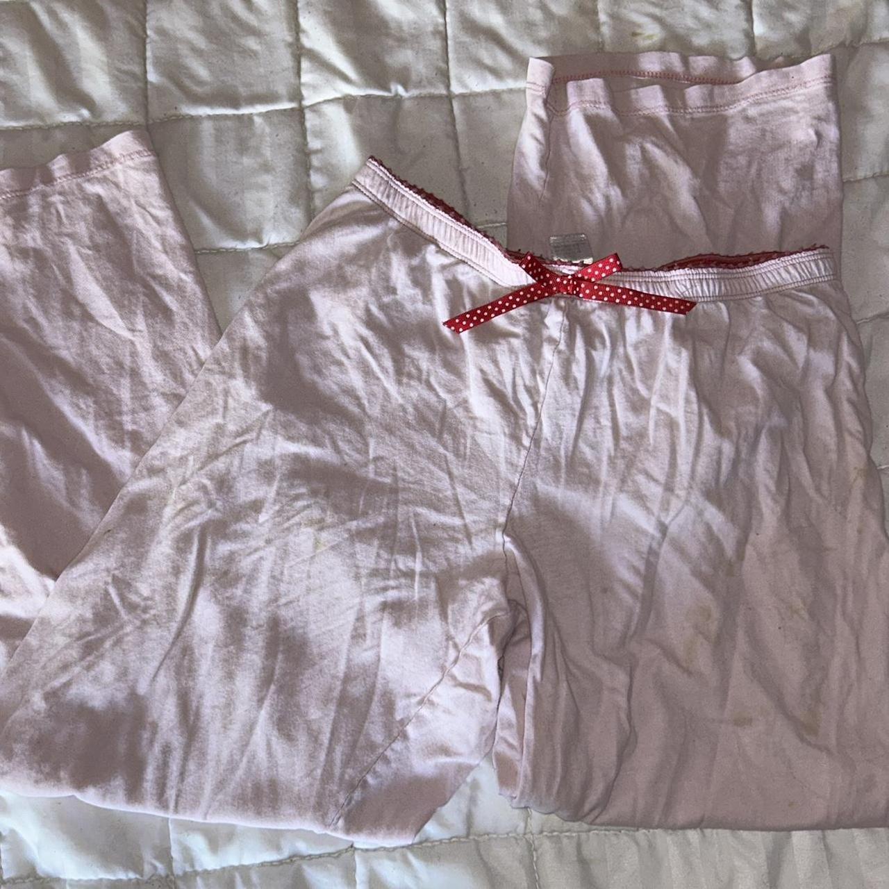 Women's Pink and Red Pajamas | Depop