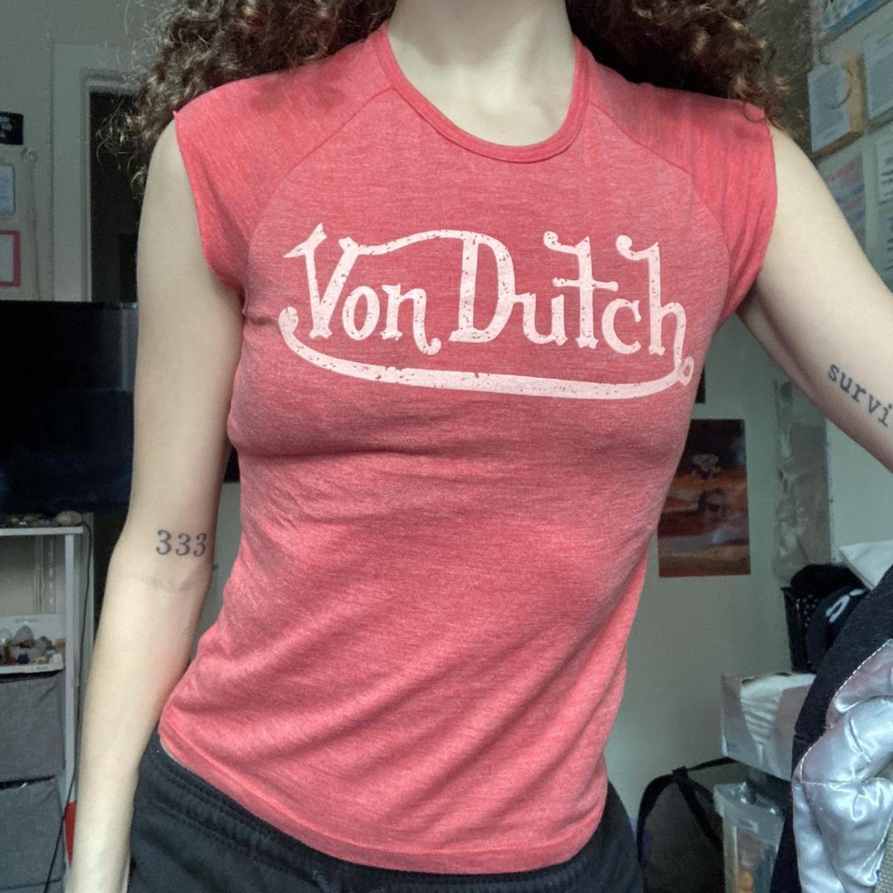 ❤️AUTHENTIC VON DUTCH TANK TOP ❤️Size Small (may fit - Depop