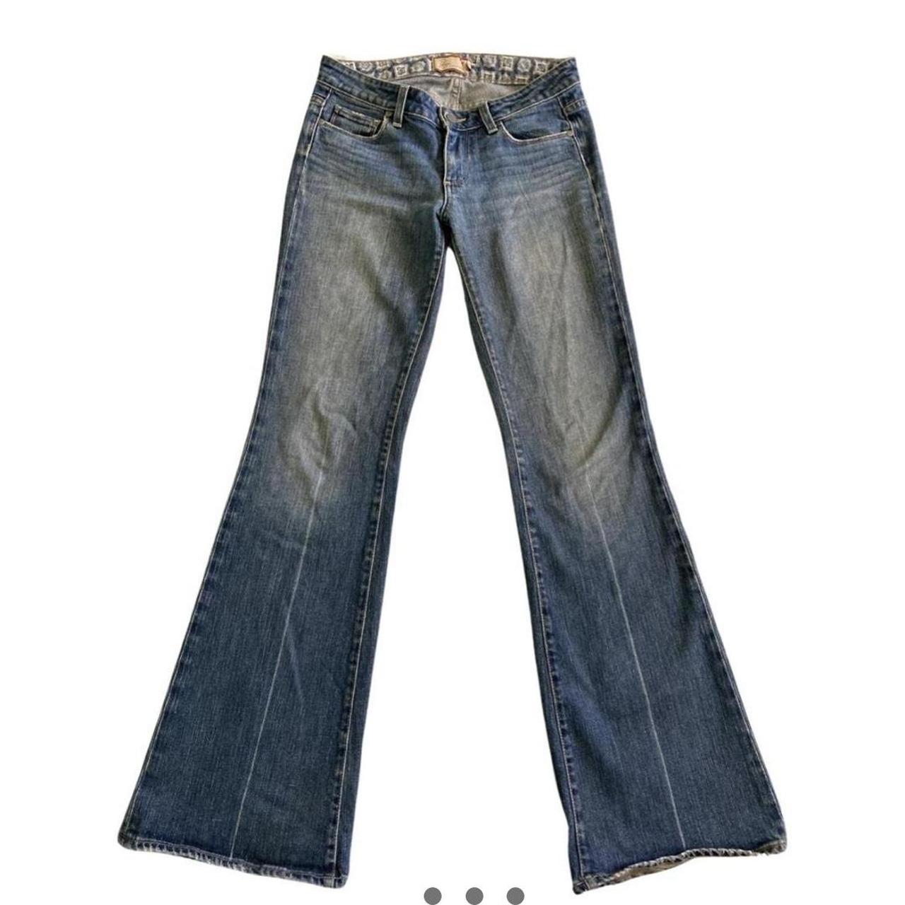 REPOP low rise flare jeans y2k i bought these jeans... - Depop