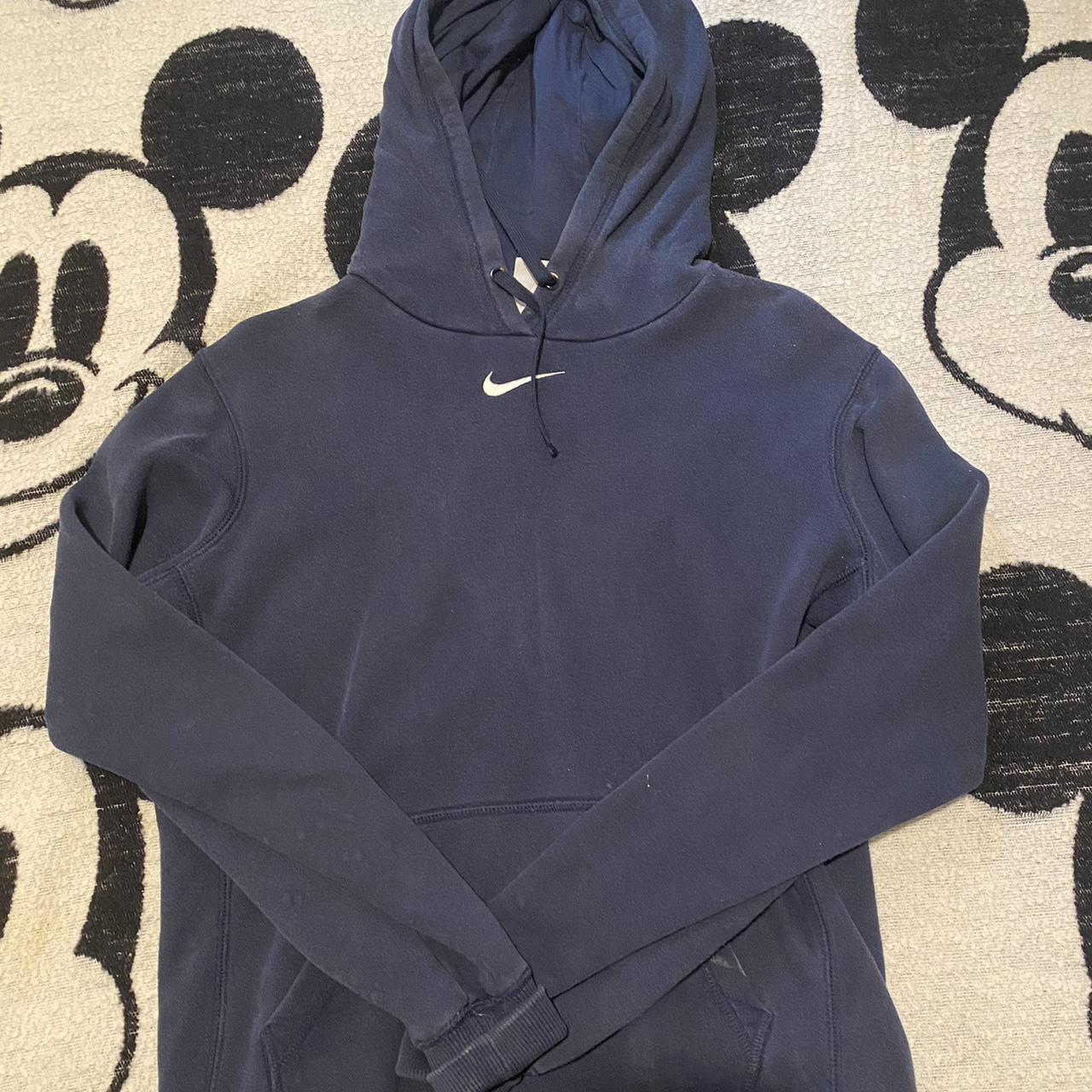 middle logo nike hoodie