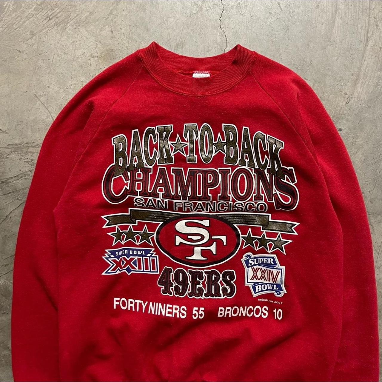 Vintage 90s San Francisco 49ers “Super Bowl XXIV