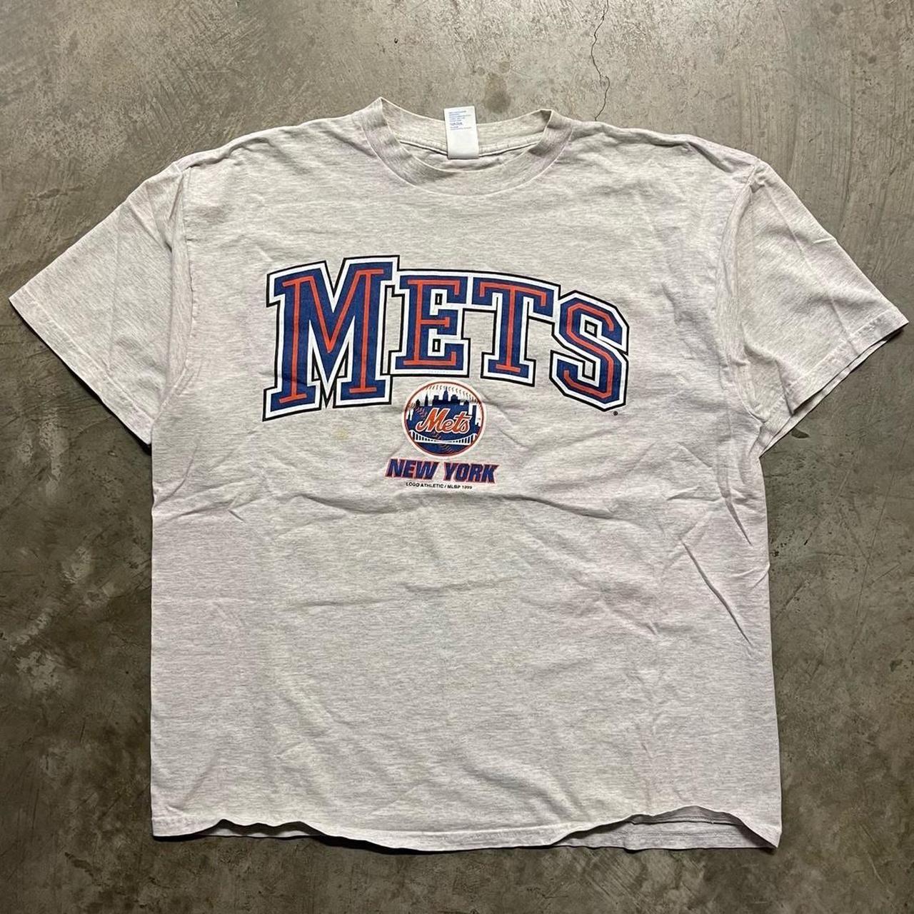 Vintage New York Mets Tee Vintage New York Mets - Depop