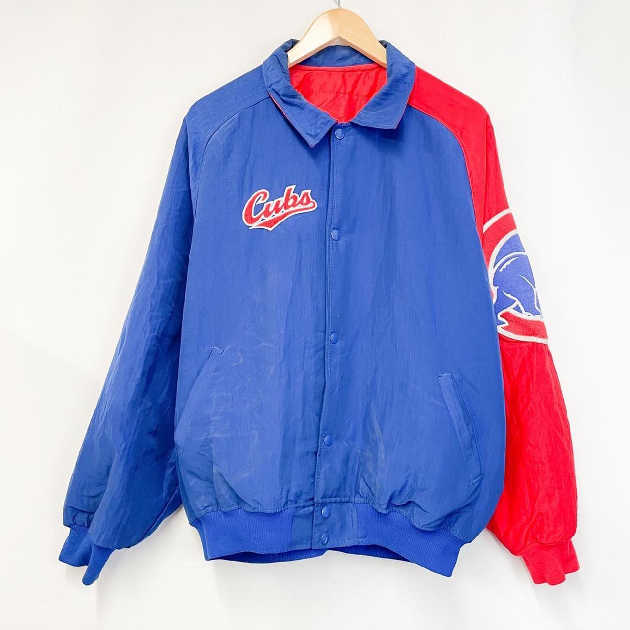 Vintage 90's Chicago Cubs pullover jersey Size - Depop