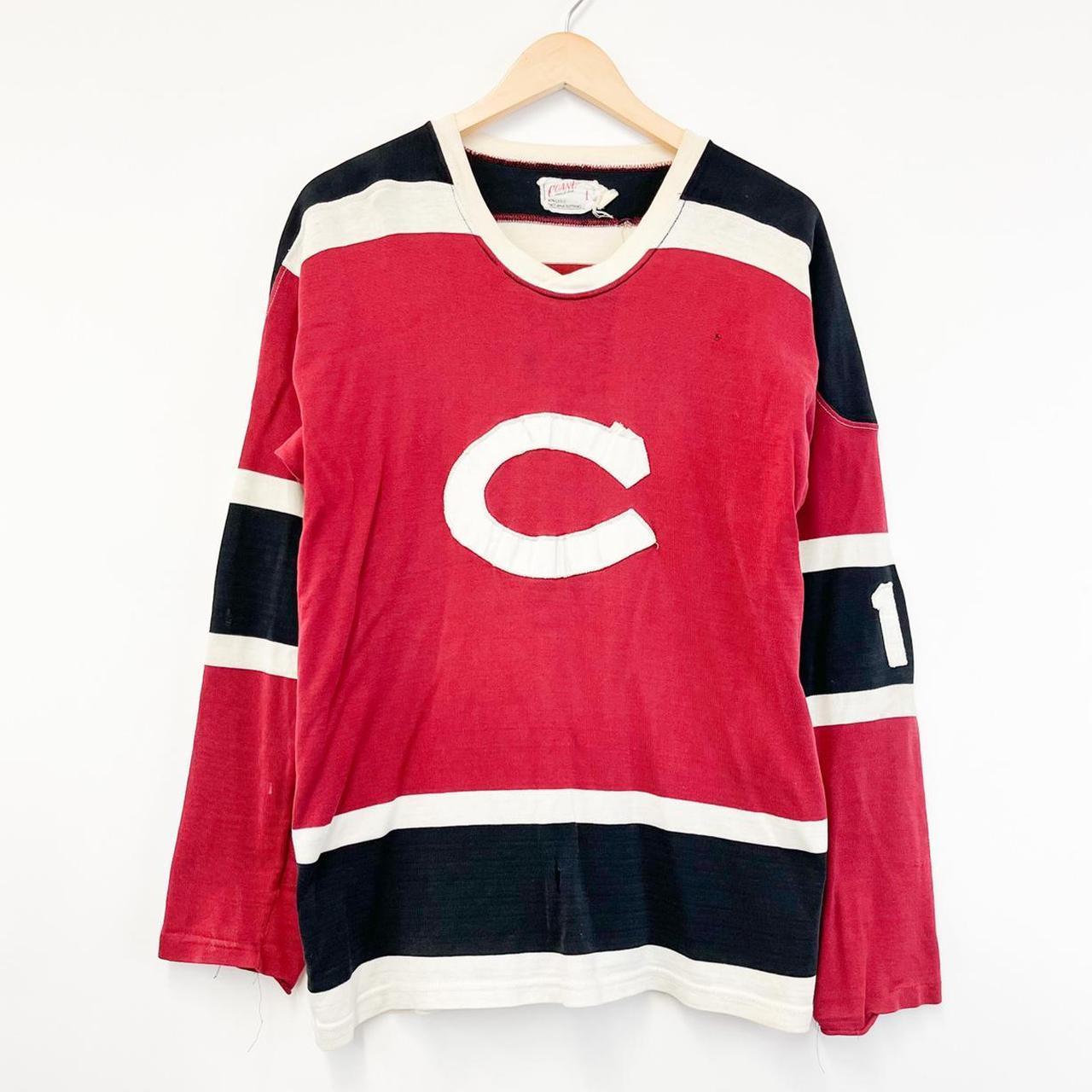 Vintage Hockey Jersey Montreal Canadians Size - Depop