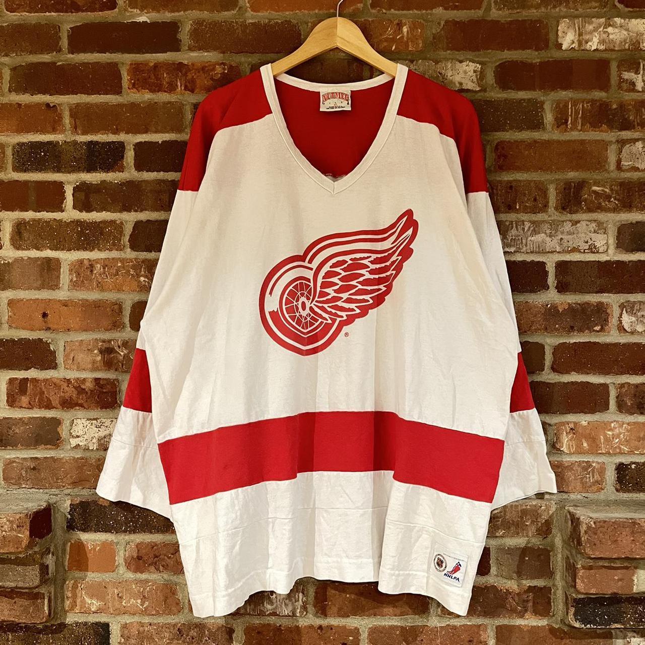 Vintage Red Wings Jersey 90s CCM Detroit Red Wings - Depop