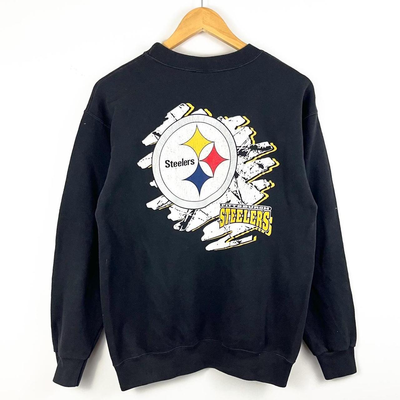 Vintage steelers sweatshirt online mens