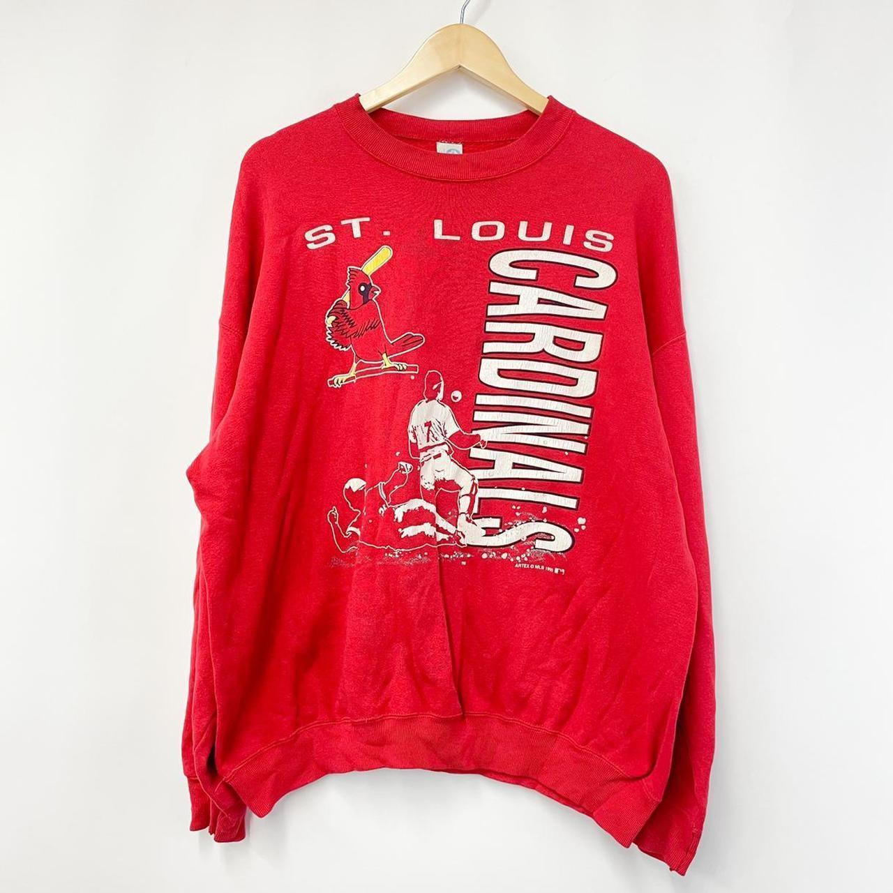 Vintage 90s St Louis Cardinals Sweatshirt Cardinals Crewneck 