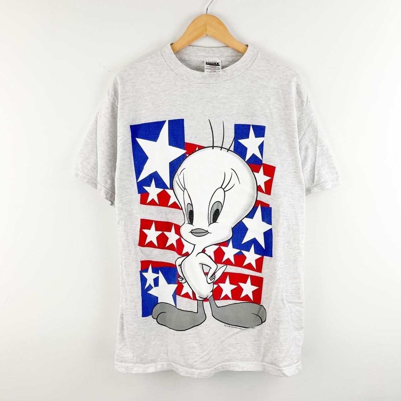 Looney Tunes Men's T-Shirt - Grey - XL