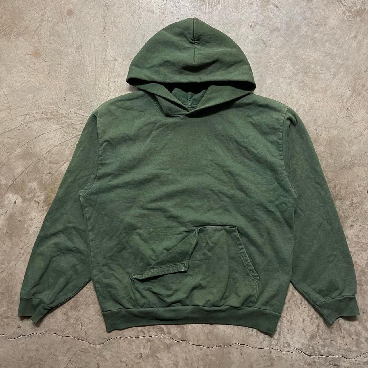 at the moment graphic heavyweight forest green... - Depop