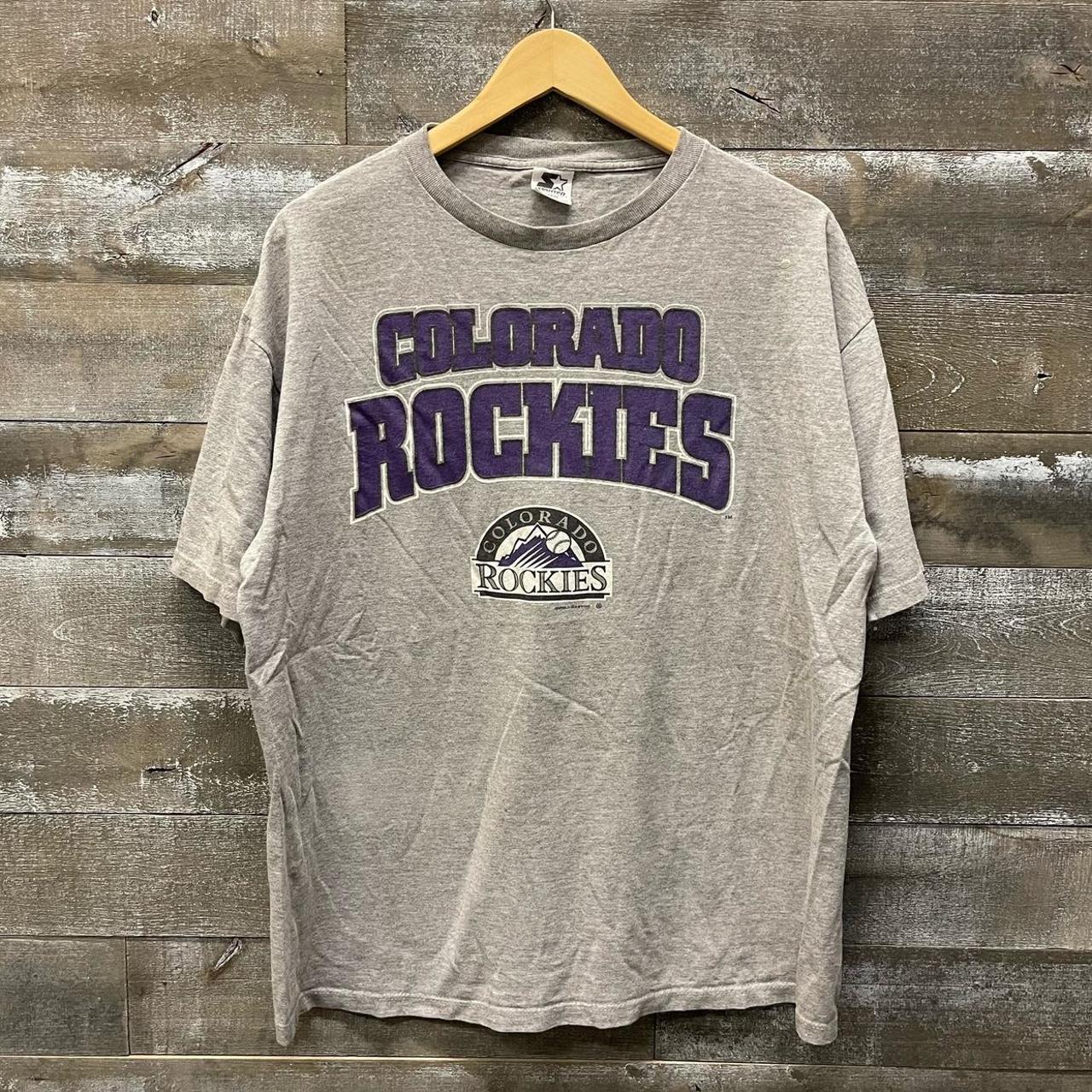 90s Colorado Rockies All Over Print MLB T-shirt Vintage 1990s 