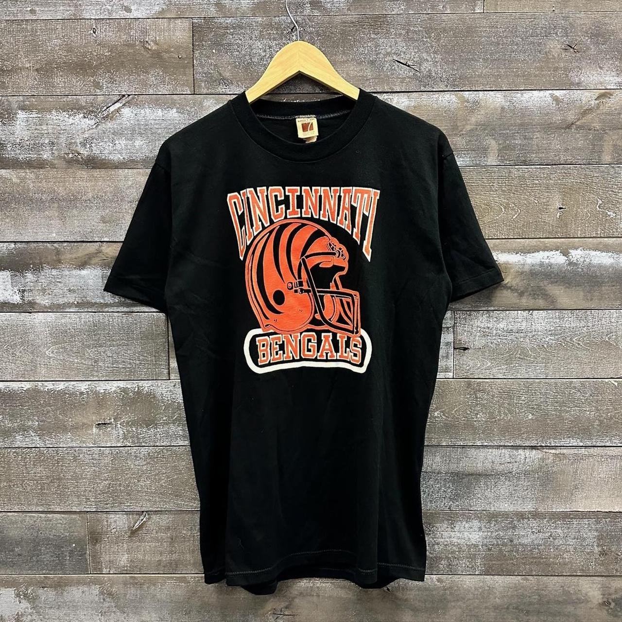 NFL 1990’s logo 7 inc vintage Cincinnati bengals... - Depop