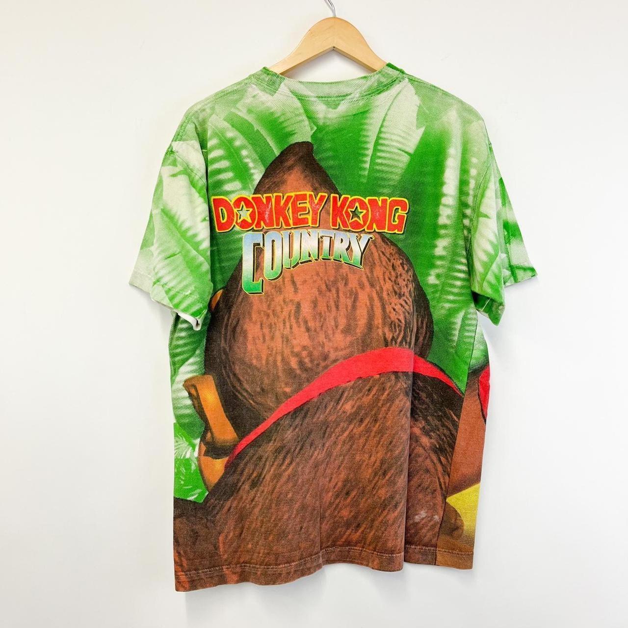 Donkey kong adidas buy tshirt vintage