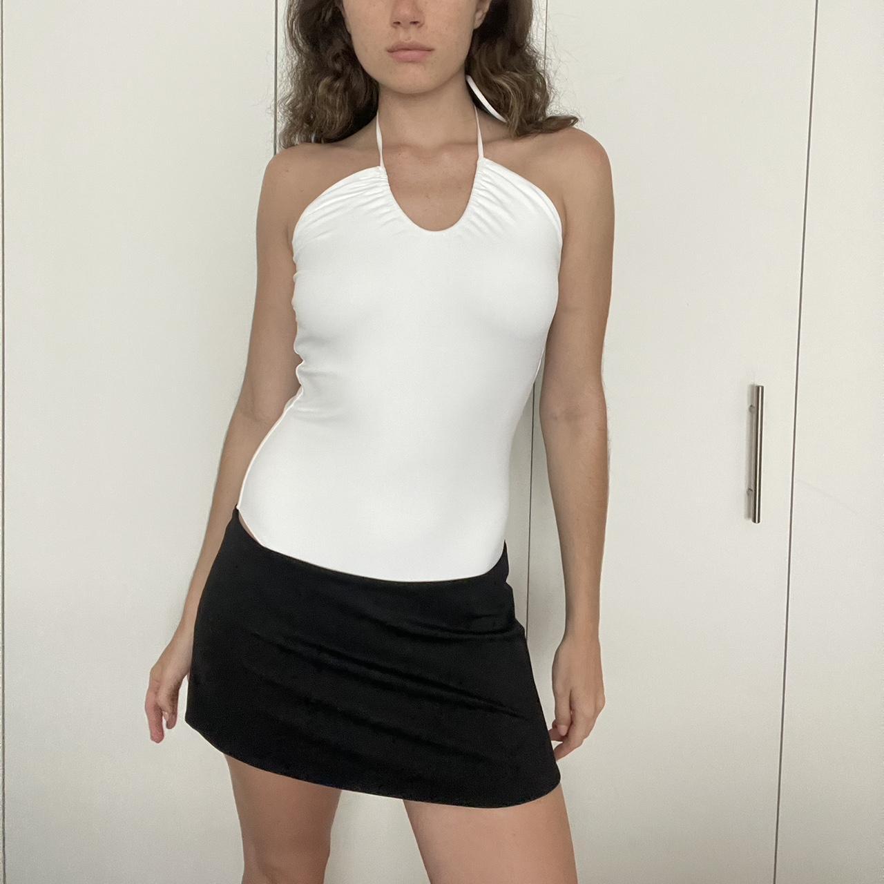 Babaton Women's Bodysuit - White/Black - M – Arit… - image 2